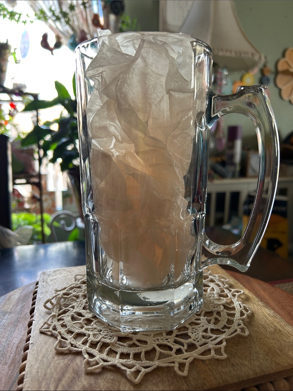 Libbey Gibraltar Super Mug 33.7 Oz Beer Stein #5262 NWT Libbey Glass Co. Heavy